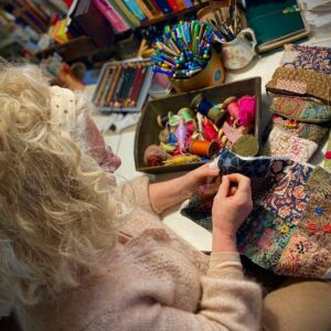 Online workshop Slow Stitch Tasje